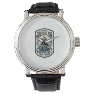 Jesus Broderad Lapp Se Jesus Broderad Lapp Armbandsur