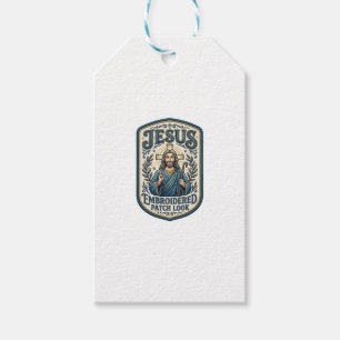 Jesus Broderad Lapp Se Jesus Broderad Lapp Presentetikett
