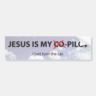 Jesus - C-nolla-Pilot- bildekal