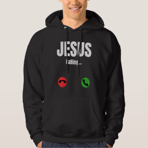 Jesus Calling - Jesus Mobil Christian 1 Hoodie