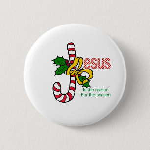 Jesus candy cane knapp
