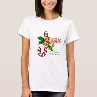 Jesus candy cane t-shirt