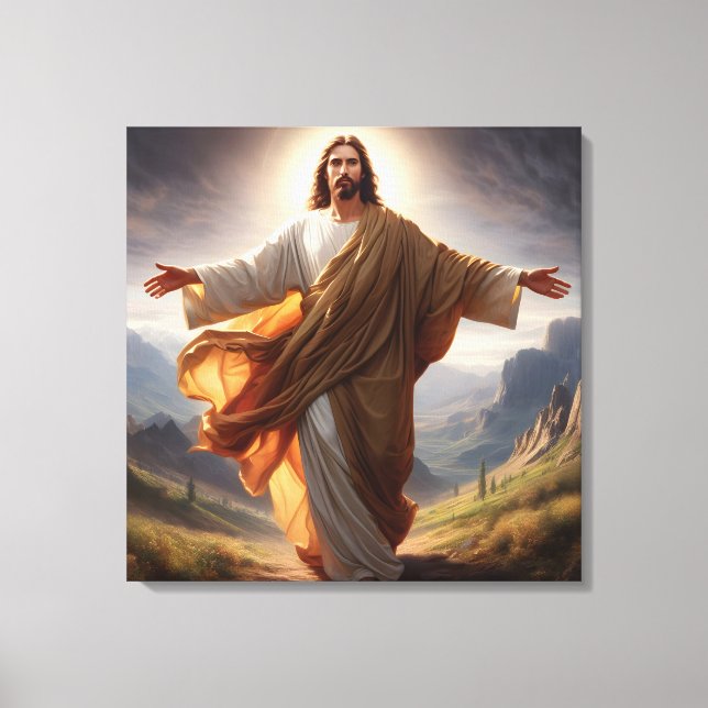 Jesus Canvas Art (Framsida)