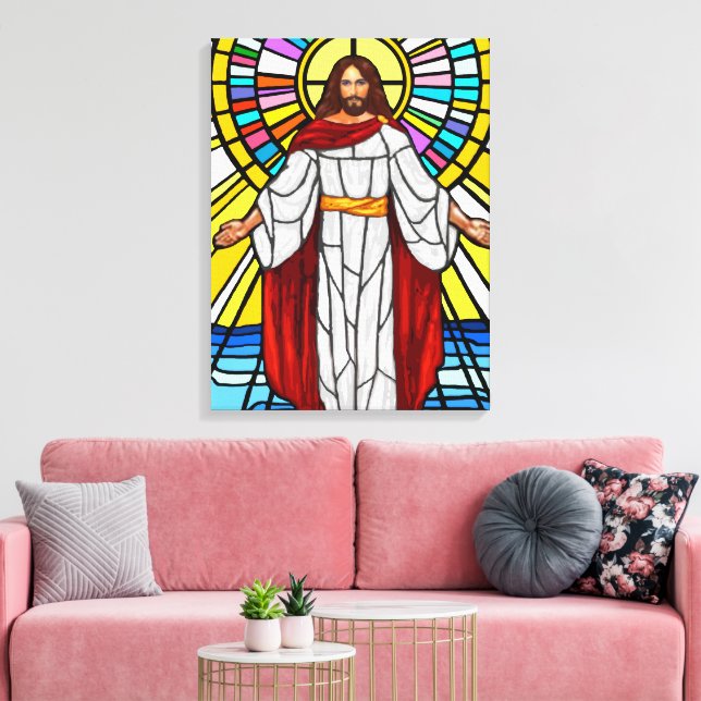 Jesus    canvastryck (Insitu (Vardagsrum))