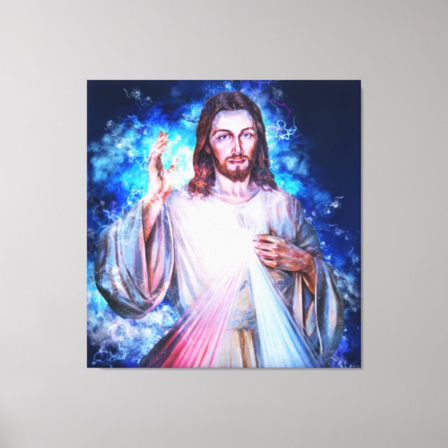 Jesus Canvastryck (Framsida)