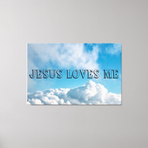 Jesus Canvastryck