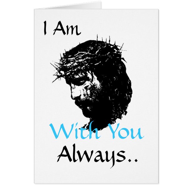 Jesus Card Hälsningskort (Framsidan)