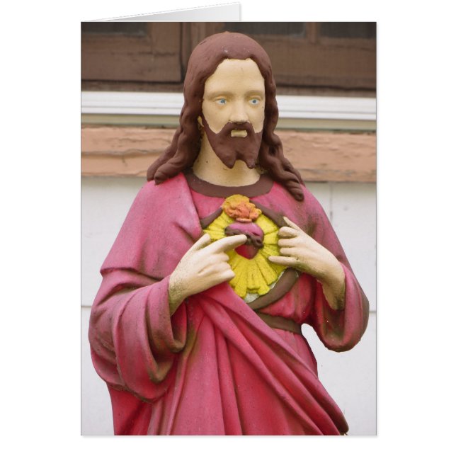 Jesus Card Hälsningskort (Framsidan)