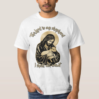 Jesus Caring Shepherd T Shirt