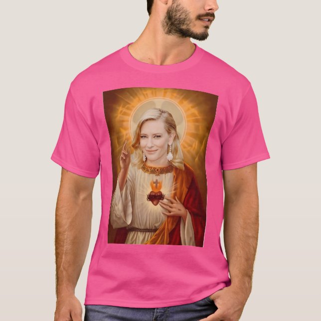 Jesus Cate T Shirt (Framsida)