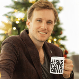 JESUS CATS COFFEE Kaffe koppar