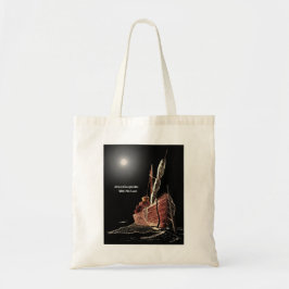 "Jesus Caught Me" Possum Trot Grocery Tote Tygkasse