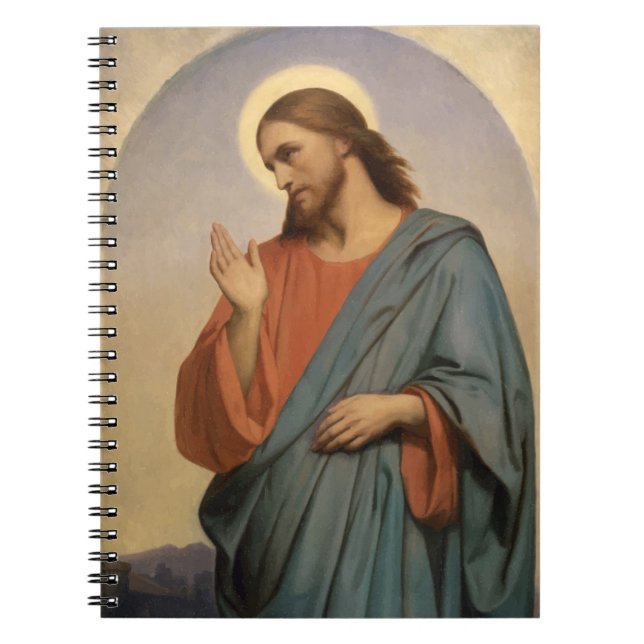 JESUS CHRIST ANTECKNINGSBOK MED SPIRAL (Framsidan)