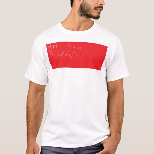 JESUS CHRIST är LORD T Shirt (Framsida)