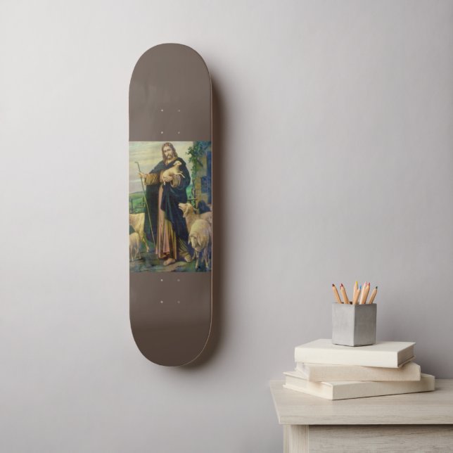 JESUS CHRIST, BRA SHEPHERD MINI SKATEBOARD BRÄDA 18,5 CM (Väggkonst)