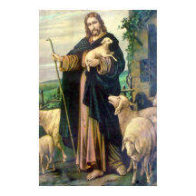 JESUS CHRIST, BRA SHEPHERD POSTER