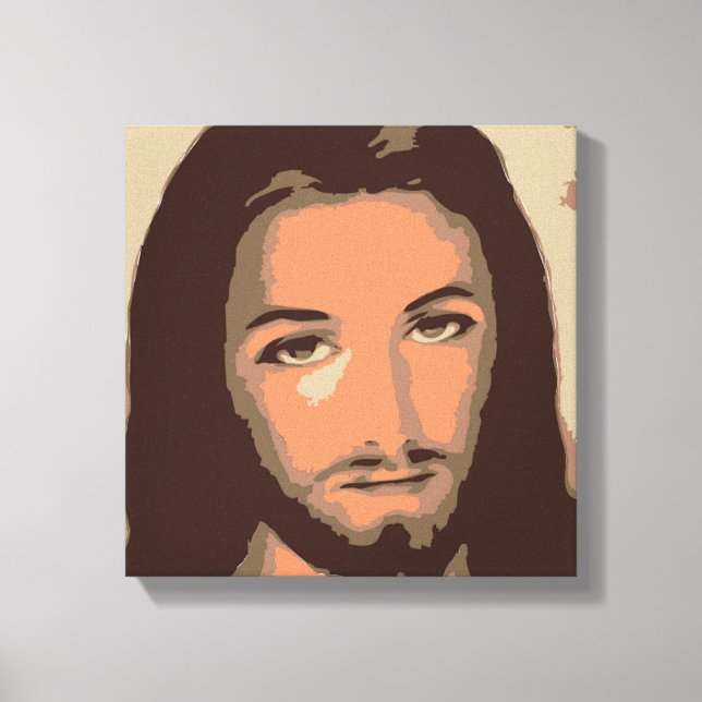 JESUS CHRIST CANVASTRYCK (Framsida)