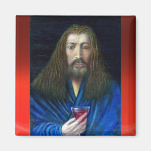 JESUS CHRIST, CHALICE MAGNET