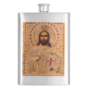 Jesus christ guld- symbol fickplunta