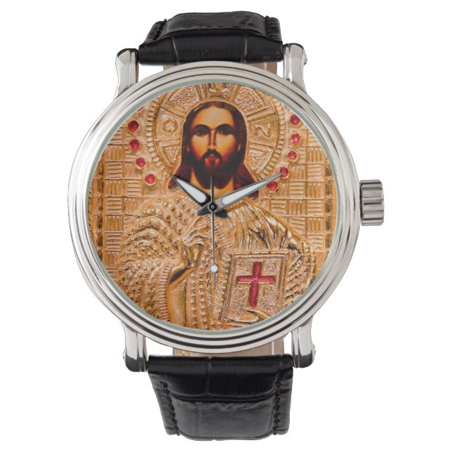 Jesus christ gyden ikon armbandsur (Framsida)
