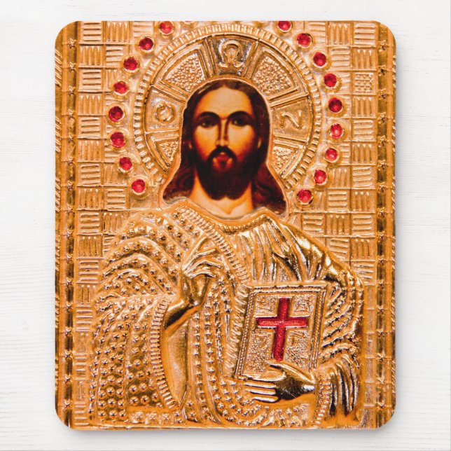 Jesus christ gyden ikon musmatta (Framsidan)