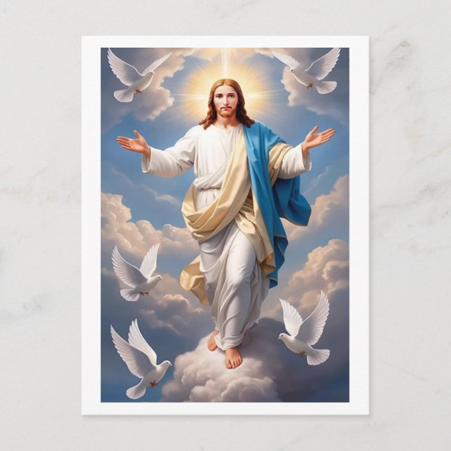 Jesus Christ Helg Vykort (Framsida)