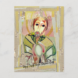 Jesus Christ High Eternal Priest Vykort