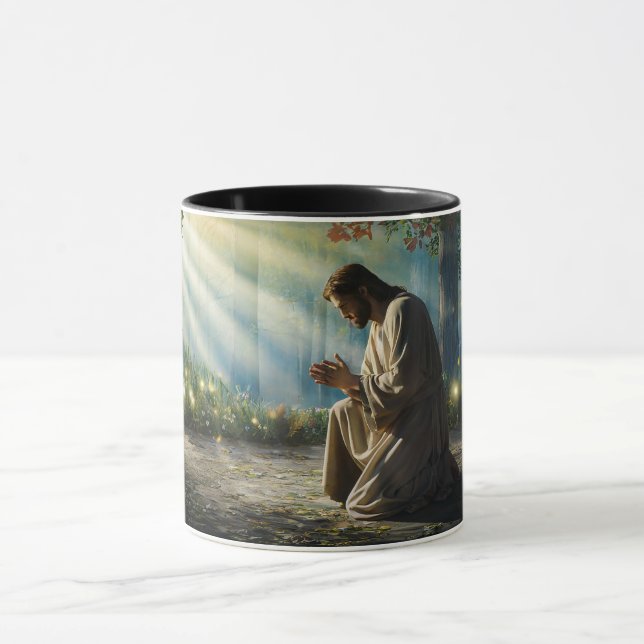 Jesus Christ in Gethsemane #1 Mugg (Center)