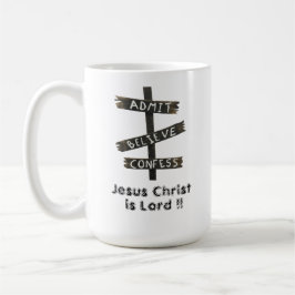 Jesus Christ is Lord Kaffemugg