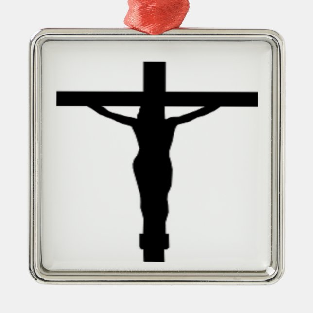 JESUS CHRIST JULGRANSPRYDNAD METALL (Framsidan)