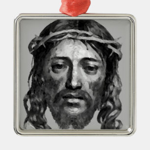JESUS CHRIST JULGRANSPRYDNAD METALL