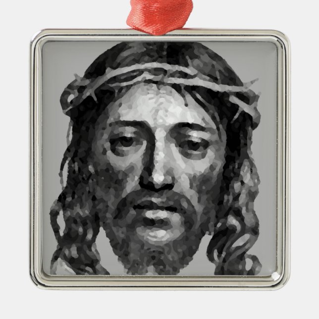 JESUS CHRIST JULGRANSPRYDNAD METALL (Framsidan)