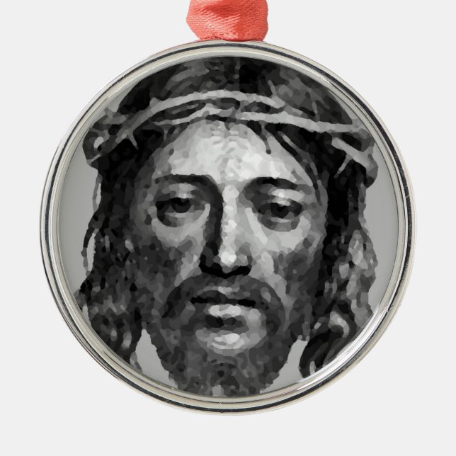 JESUS CHRIST JULGRANSPRYDNAD METALL (Framsidan)