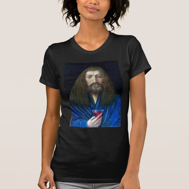 JESUS CHRIST, KALISEN I EMMAUS TEE SHIRT (Framsida)
