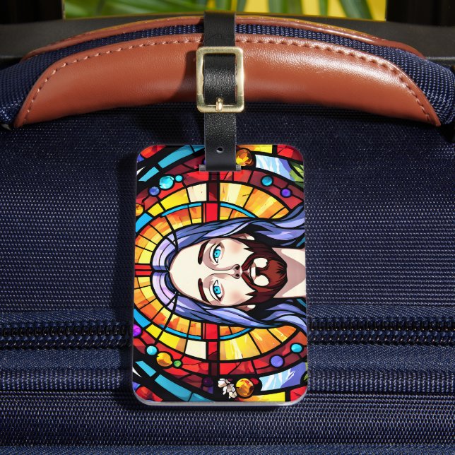 Jesus Christ Luggage Tag - Christian Custom! Bagagebricka (Framsida Insitu 2)