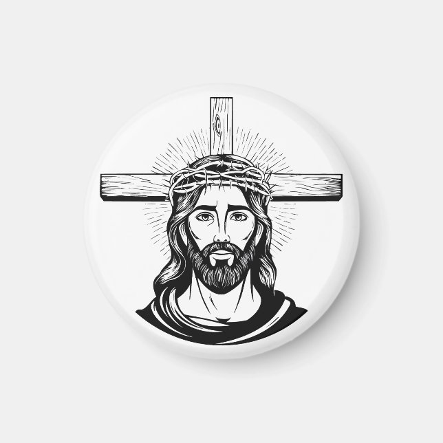 Jesus Christ Magnet (Framsidan)