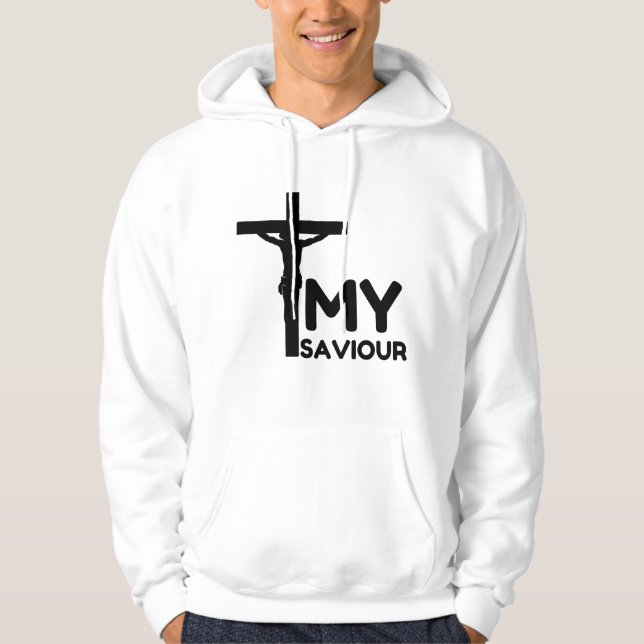 JESUS CHRIST MY SAVIOR HOODIE (Framsida)