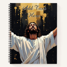 Jesus Christ Our Savior | Black and Gold