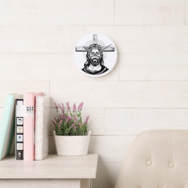 Jesus Christ Rund Klocka