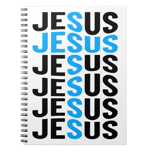 Jesus Christian God Påsk Vår Sommar Färg Anteckningsbok (Framsidan)