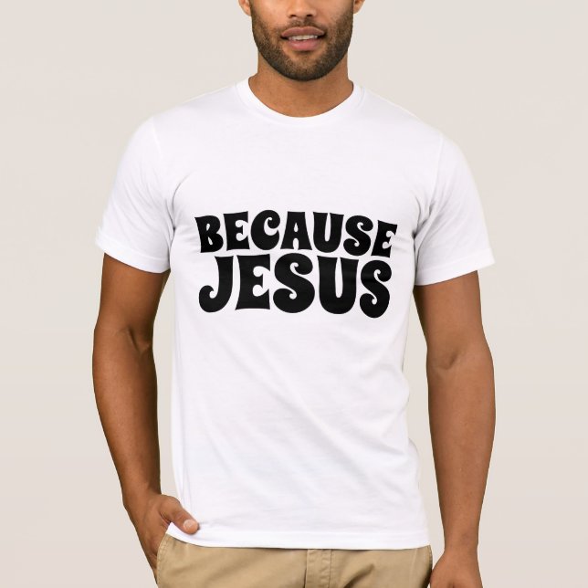JESUS, CHRISTIAN T-Shirts (Framsida)