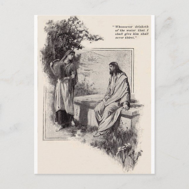 jesus-Clip-art-1 Vykort (Framsida)