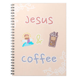 Jesus + Coffee Anteckningsbok