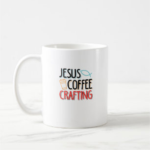 Jesus Coffee Craiting - stilt kristen design för Kaffemugg
