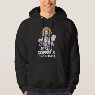 Jesus Coffee Pickleball Hoodie