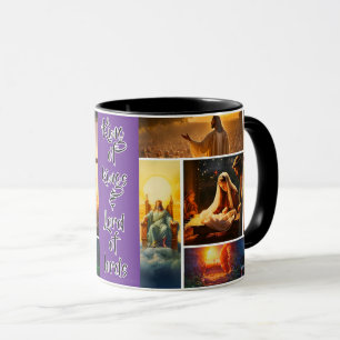 Jesus Collage Mugg