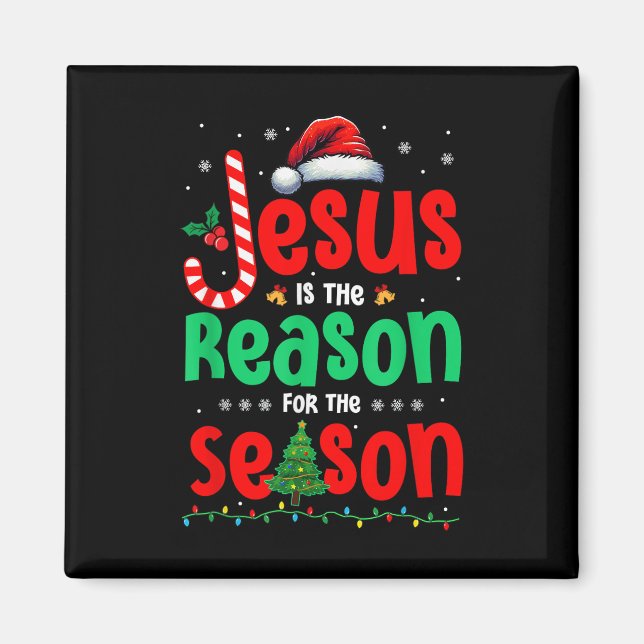 Jesus Costume Proud Reason för säsongen jul SA Magnet (Framsidan)