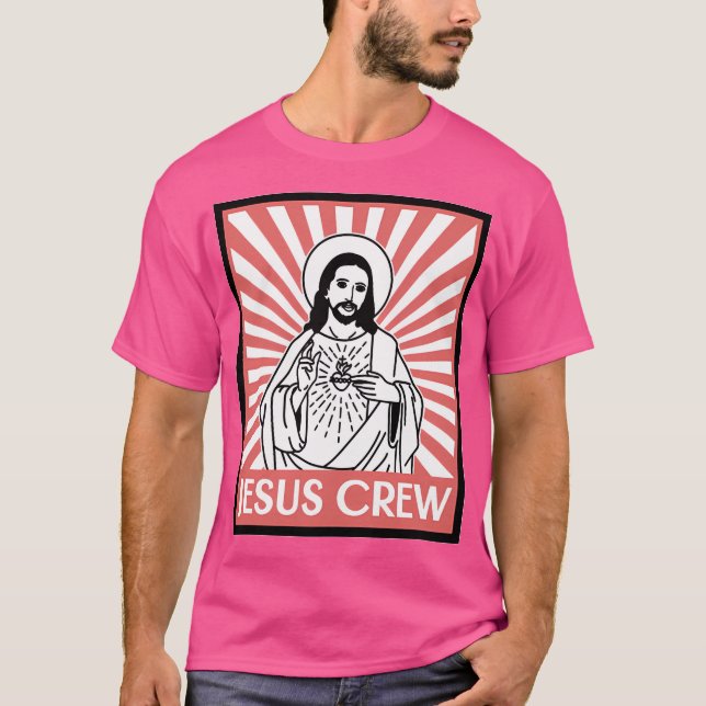 Jesus Crew T Shirt (Framsida)
