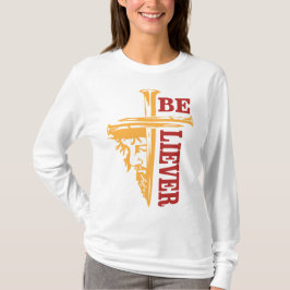 Jesus Cross Nail Design – Powerful Christian T Shirt