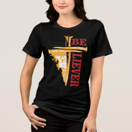 Jesus Cross Nail Design – Powerful Christian T Shirt